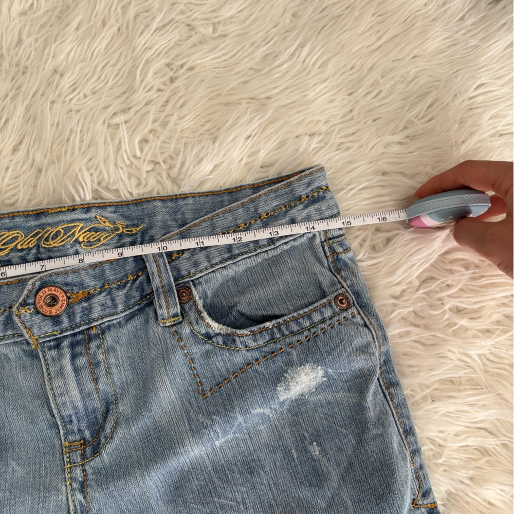 Y2k Old Navy Patchwork Capris - image 5